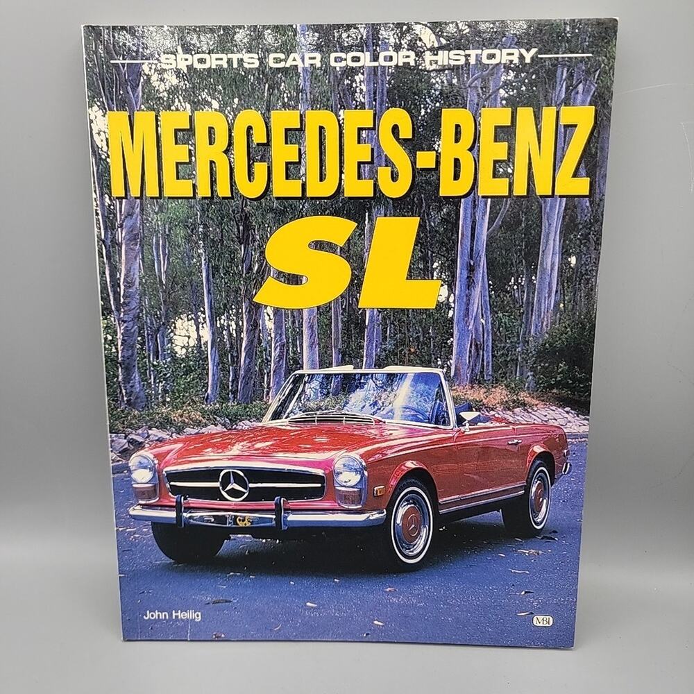 Mercedes Benz SL Spirts Car Color History by John Heilig PB
